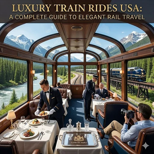 Luxury Train Rides USA: A Complete Guide to Elegant Rail Travel