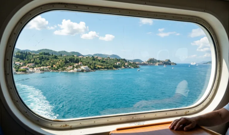 Saranda to Corfu ferry
